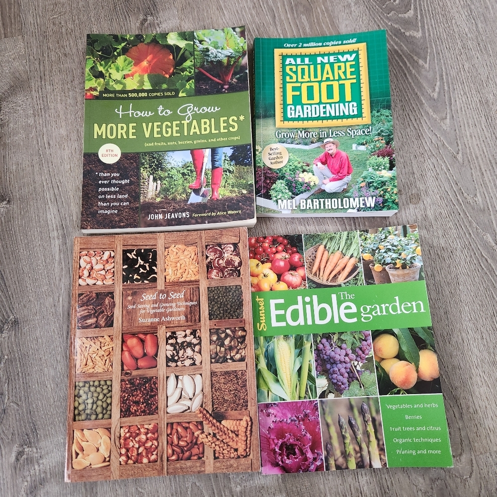Gardening Homestead Book Bundle New